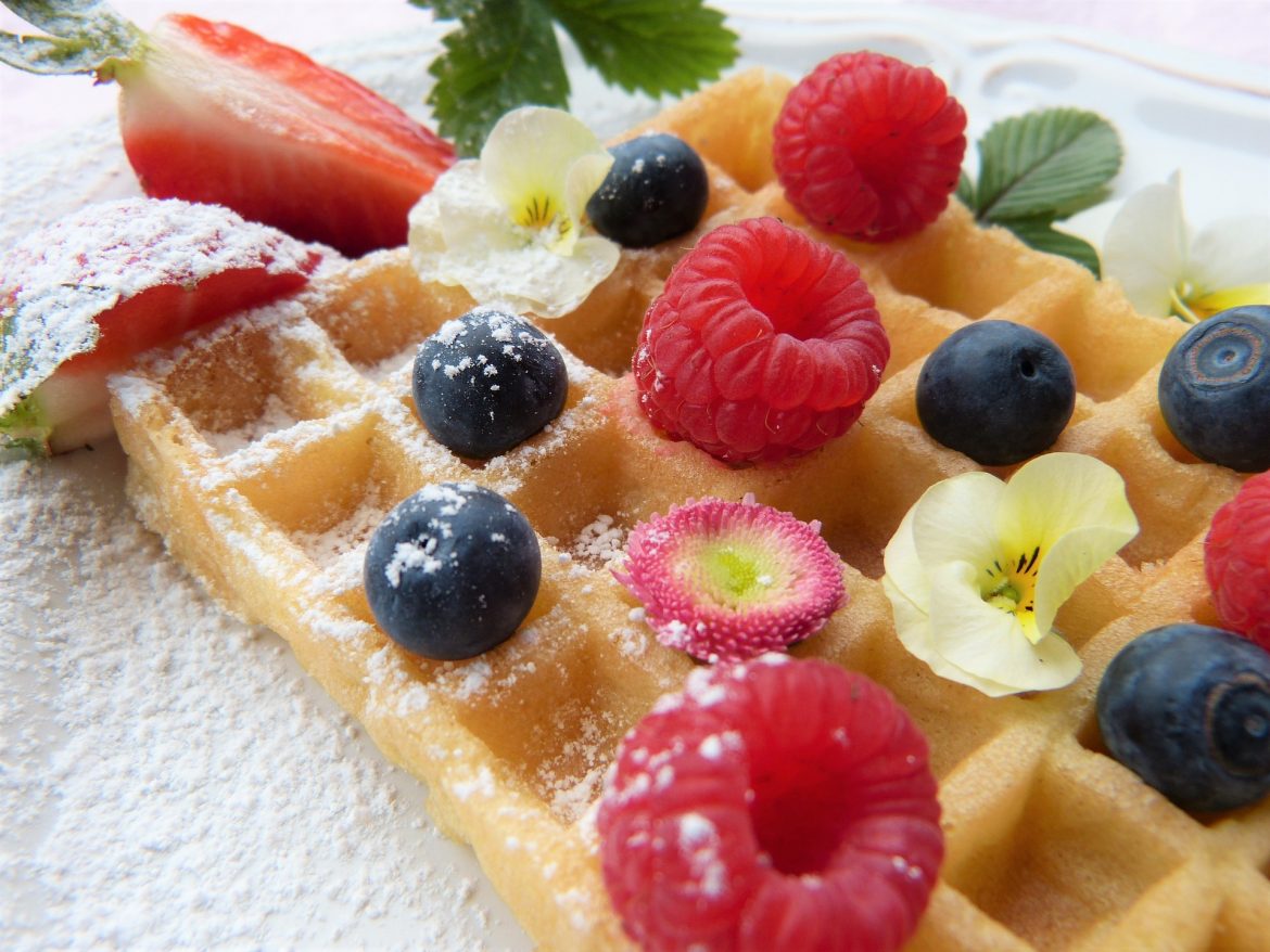 gosh-darn gluttonous gluten-free waffles!