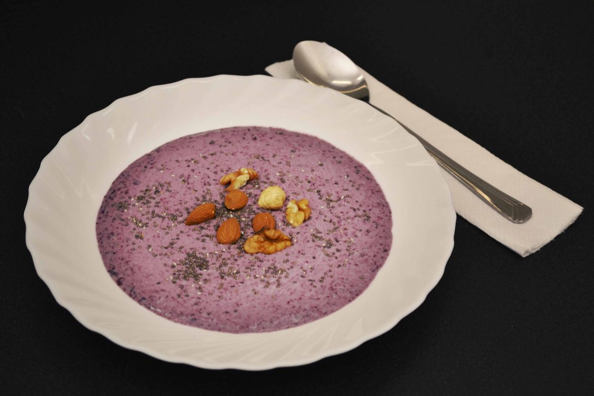 Paleo, Gluten-Free Blueberry Porridge